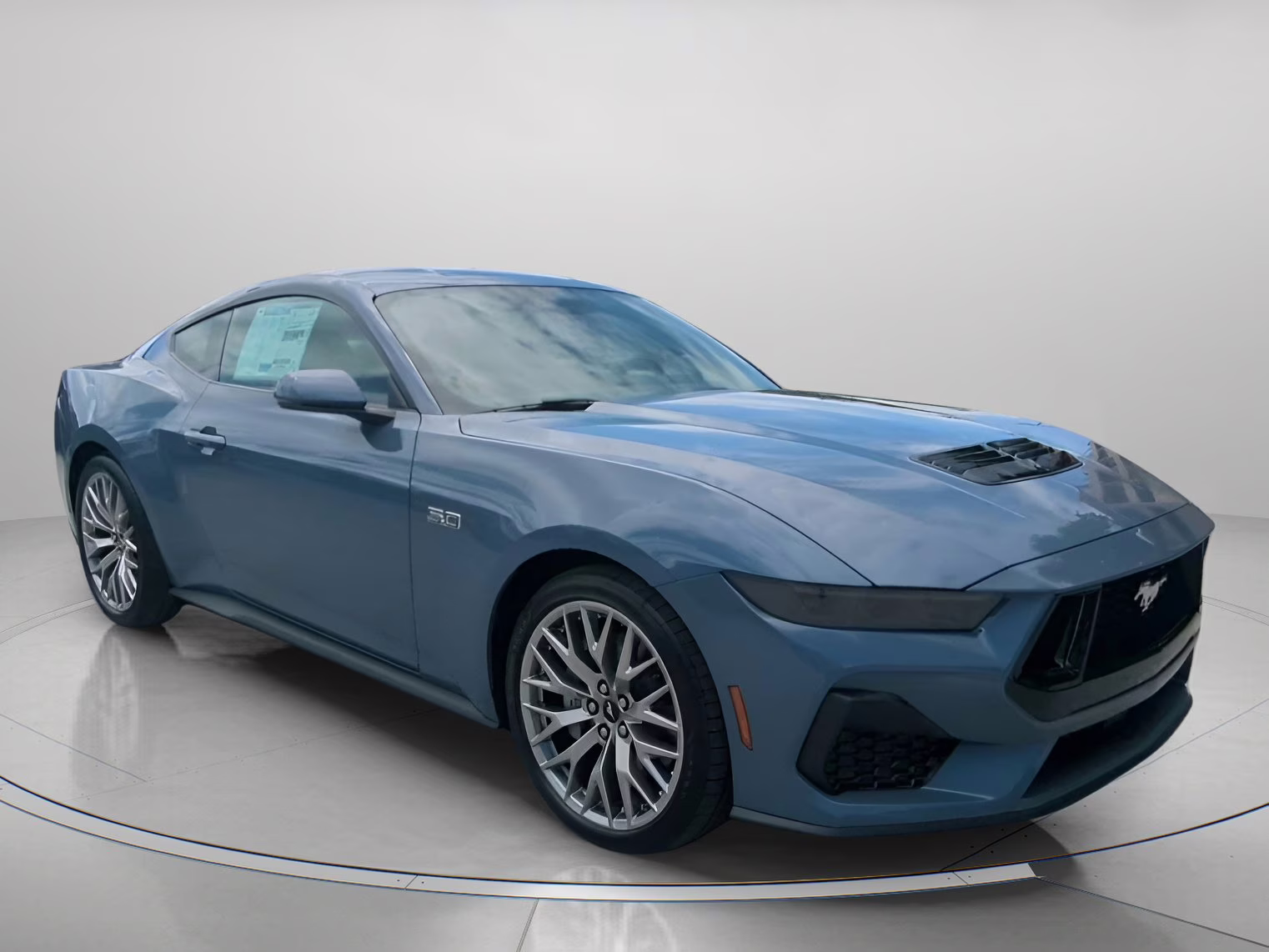 2026 Vapor Blue Metallic Ford Mustang GT Premium RWD Coupe