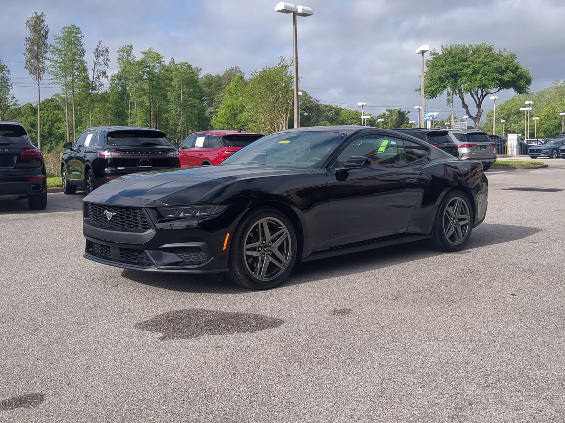 2026 Shadow Black Ford Mustang EcoBoost RWD Coupe