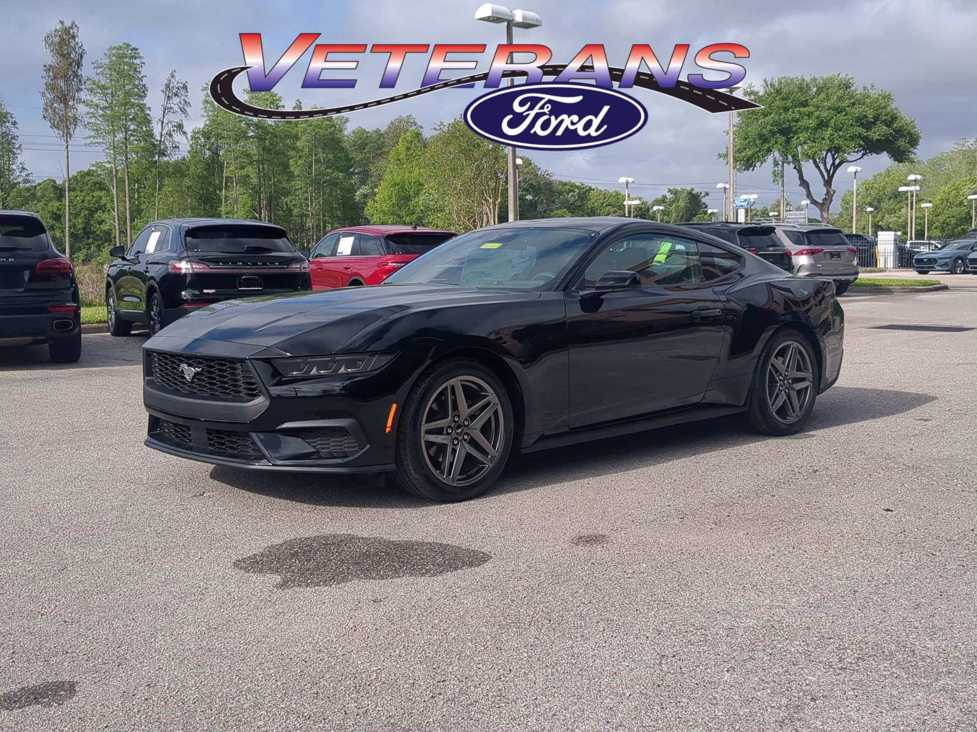 2026 Shadow Black Ford Mustang EcoBoost RWD Coupe