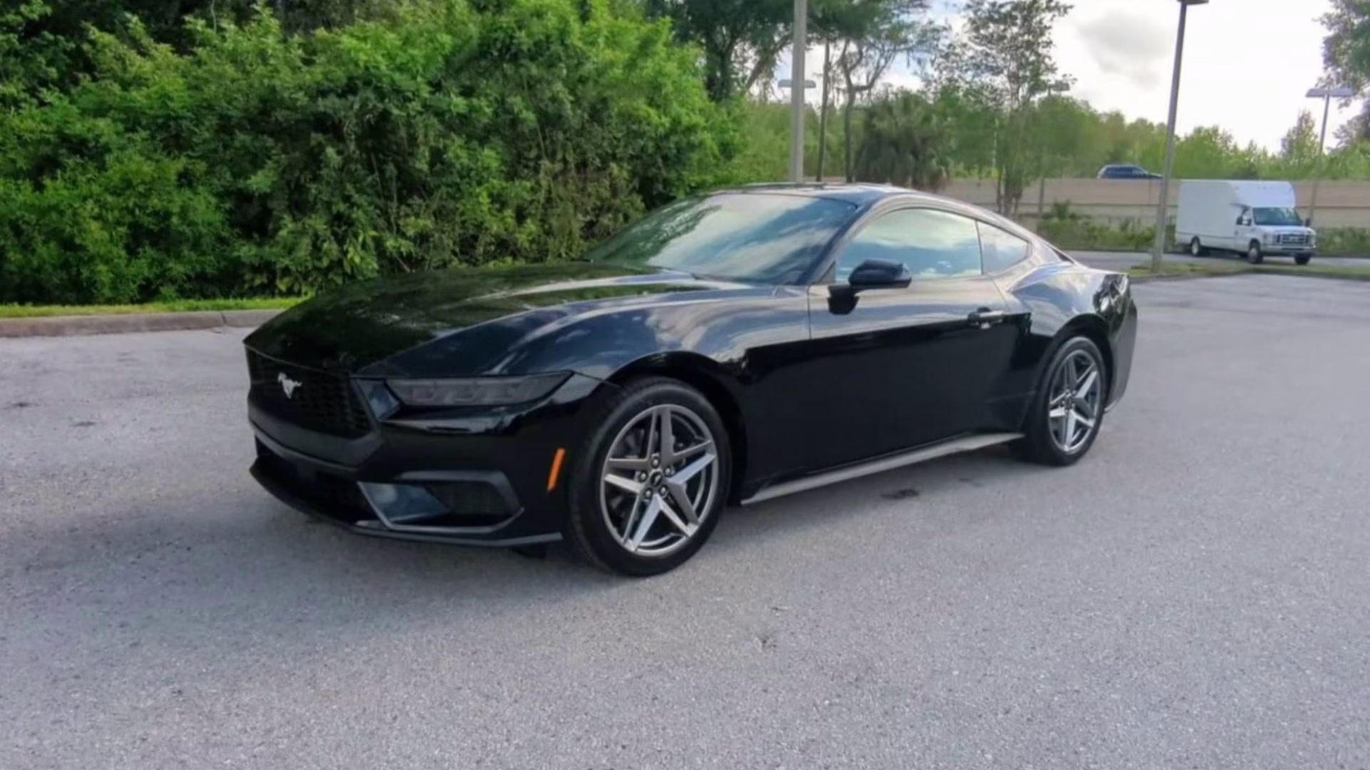 2026 Shadow Black Ford Mustang EcoBoost RWD Coupe