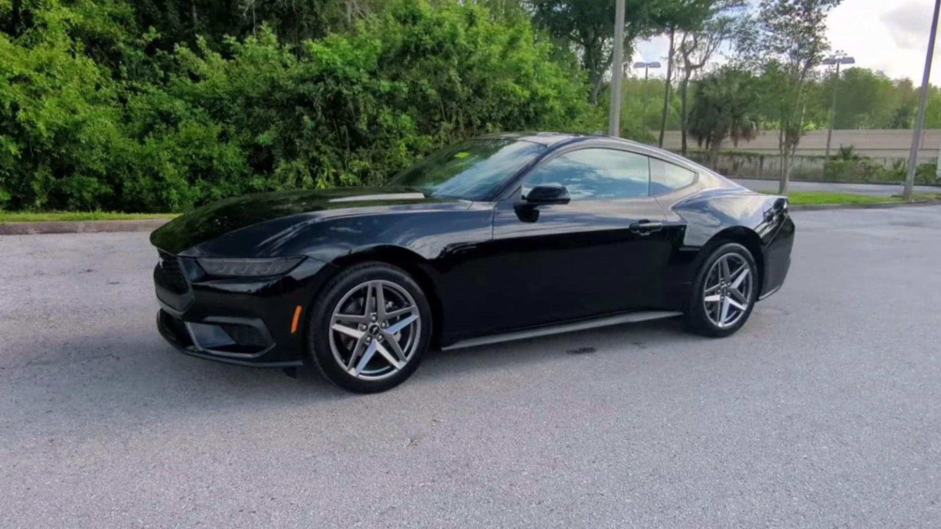 2026 Shadow Black Ford Mustang EcoBoost RWD Coupe