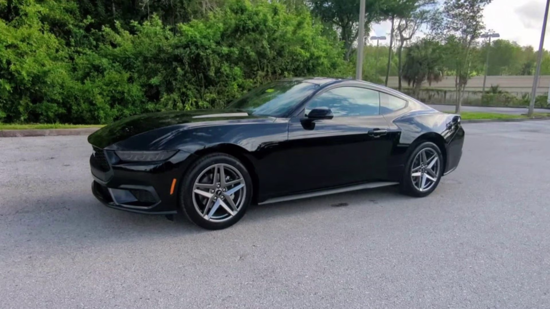 2026 Shadow Black Ford Mustang EcoBoost RWD Coupe