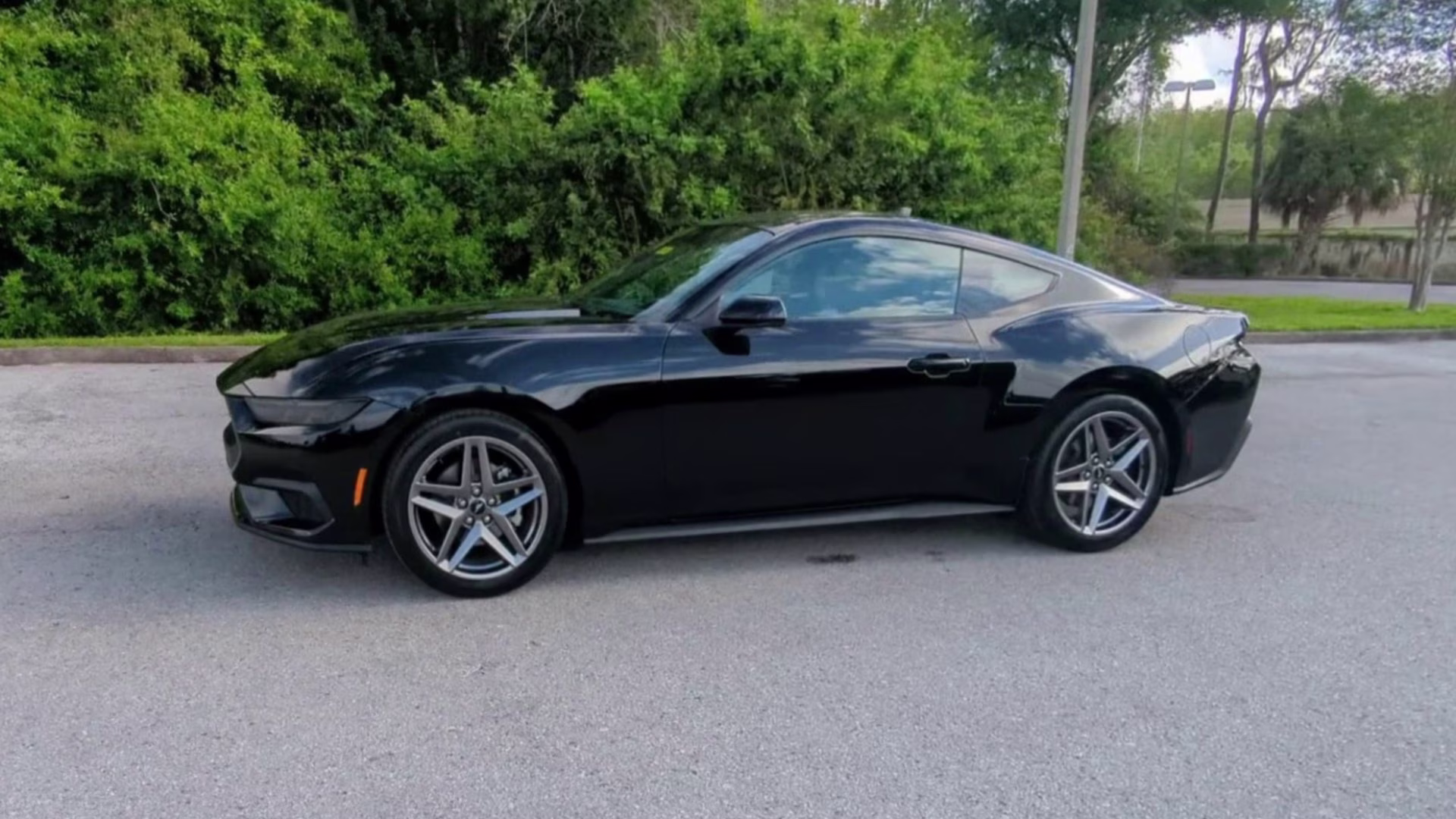 2026 Shadow Black Ford Mustang EcoBoost RWD Coupe