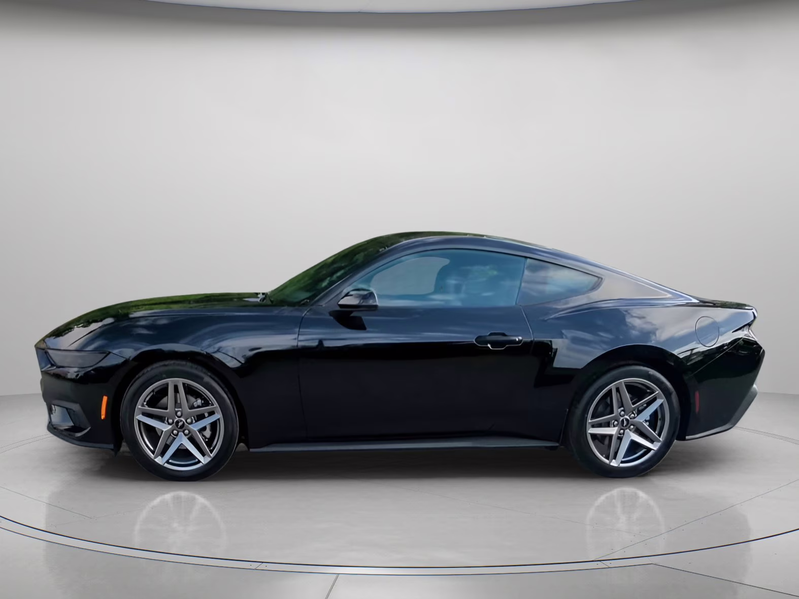 2026 Shadow Black Ford Mustang EcoBoost RWD Coupe