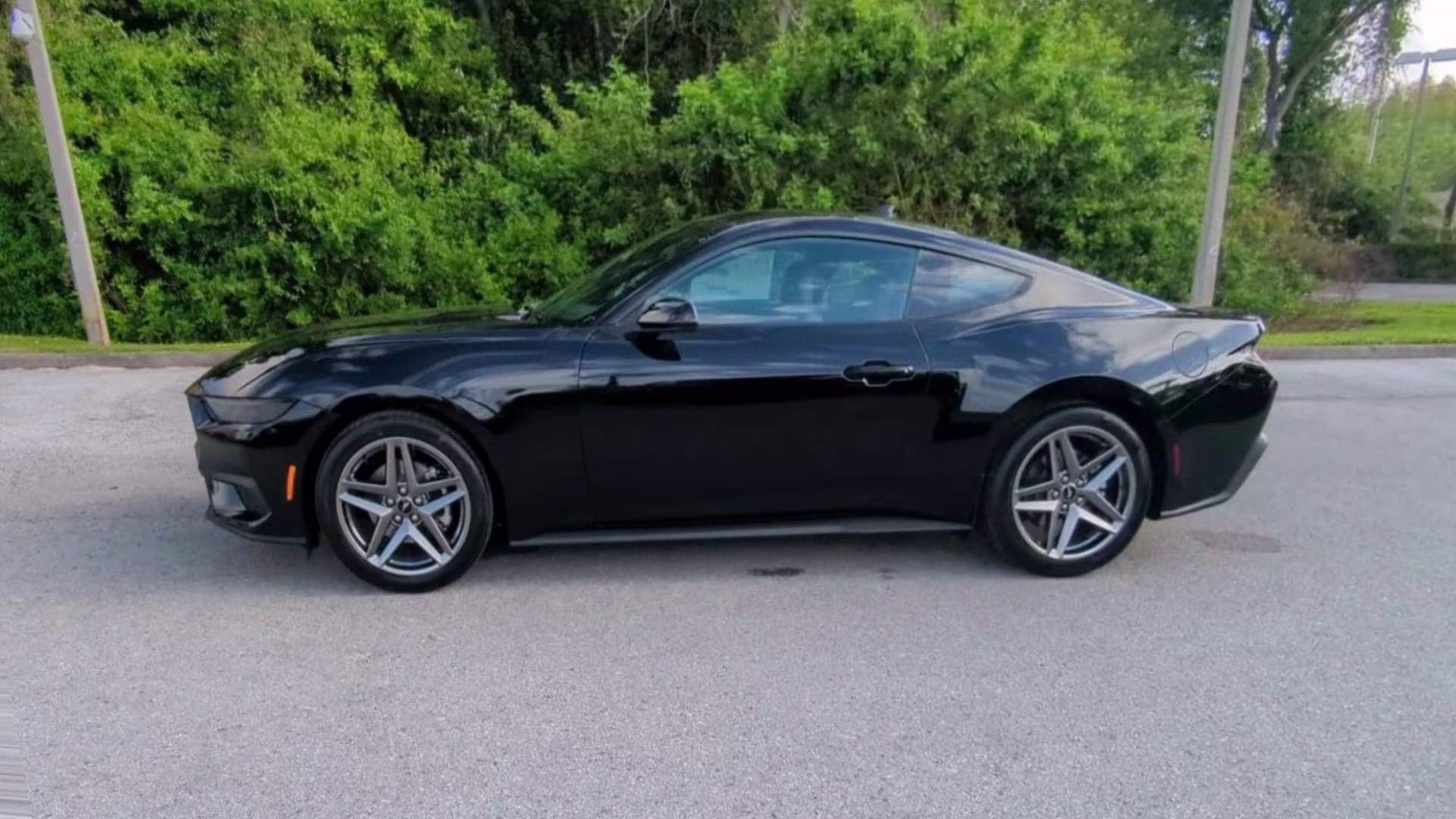 2026 Shadow Black Ford Mustang EcoBoost RWD Coupe