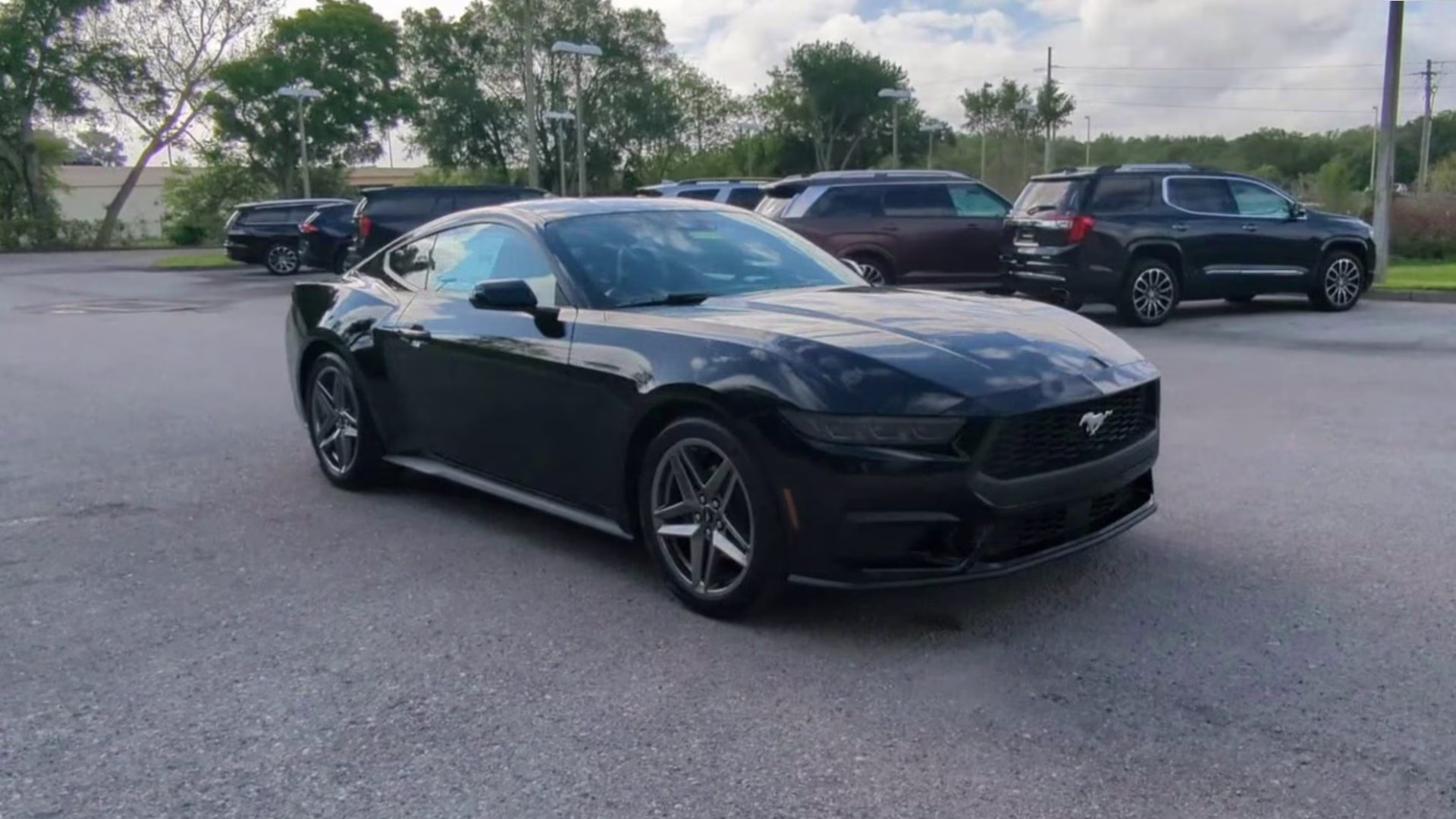 2026 Shadow Black Ford Mustang EcoBoost RWD Coupe