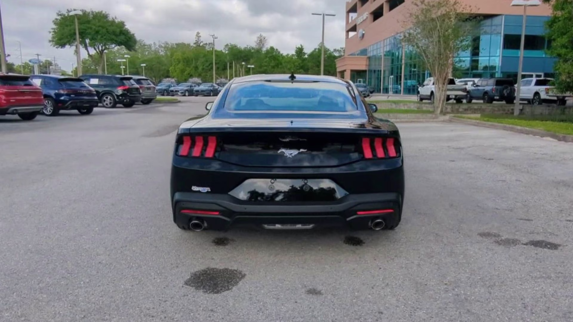 2026 Shadow Black Ford Mustang EcoBoost RWD Coupe