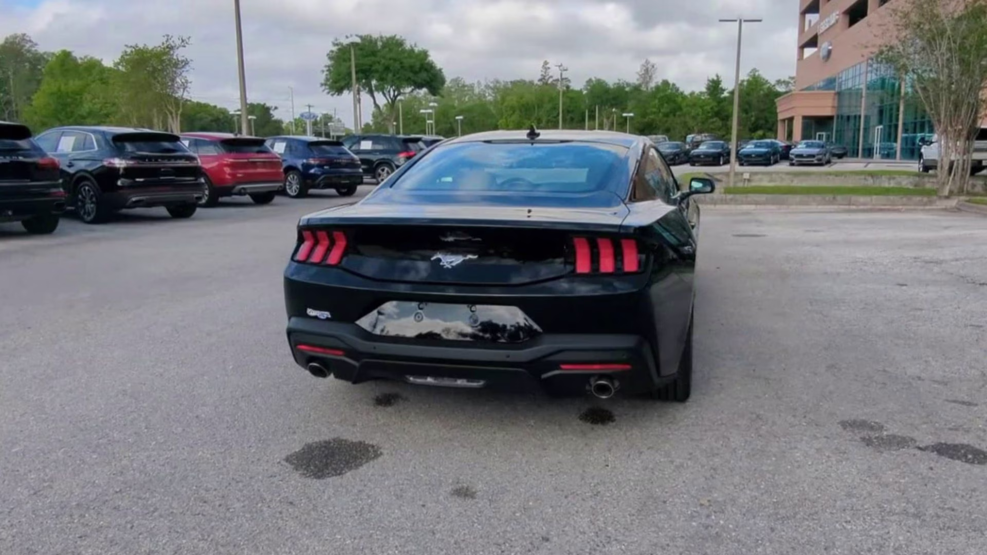 2026 Shadow Black Ford Mustang EcoBoost RWD Coupe