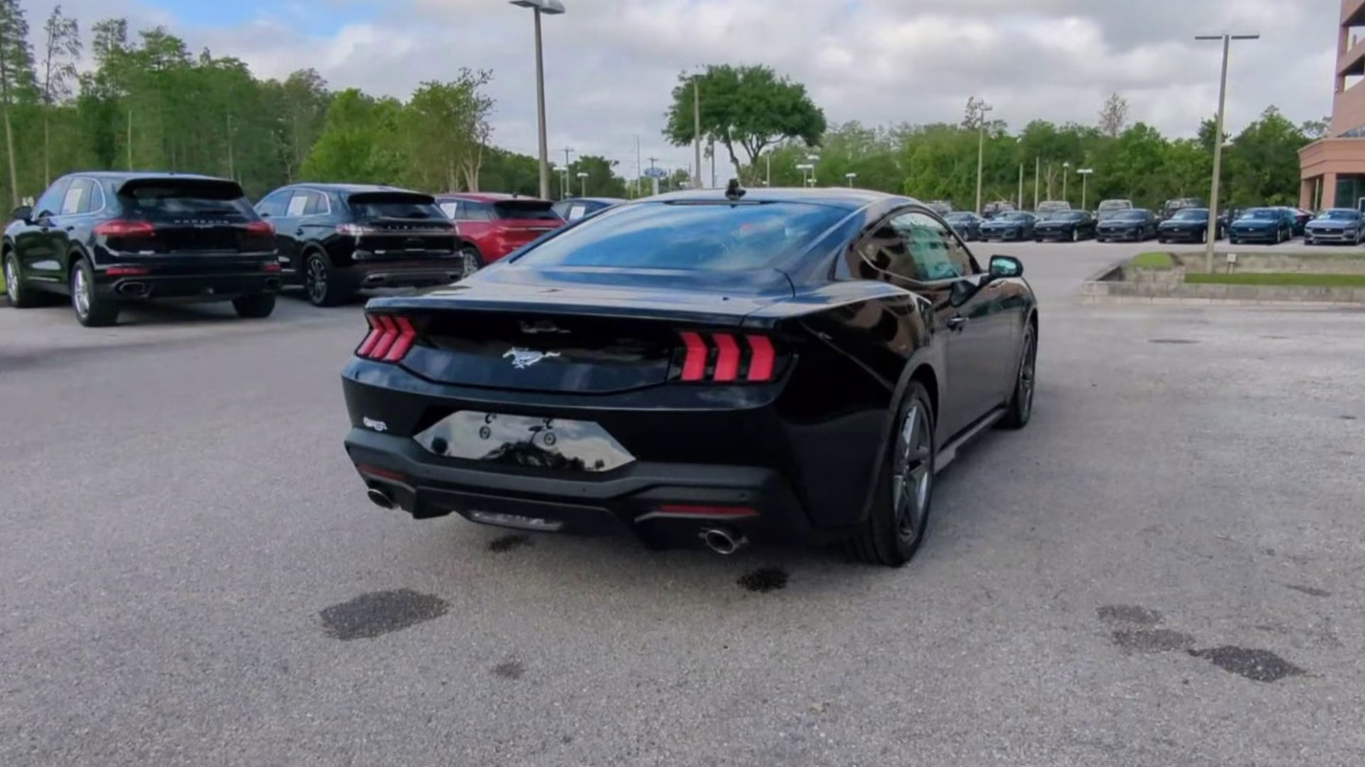 2026 Shadow Black Ford Mustang EcoBoost RWD Coupe