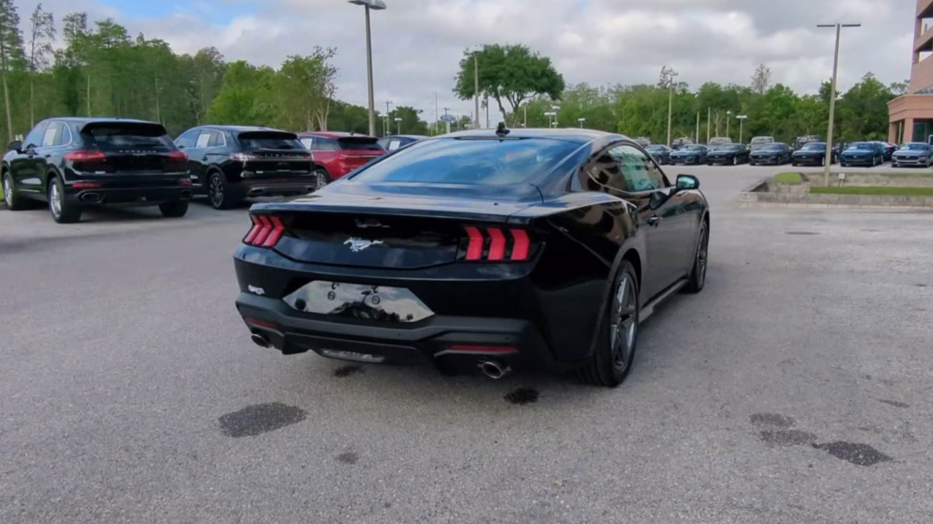 2026 Shadow Black Ford Mustang EcoBoost RWD Coupe