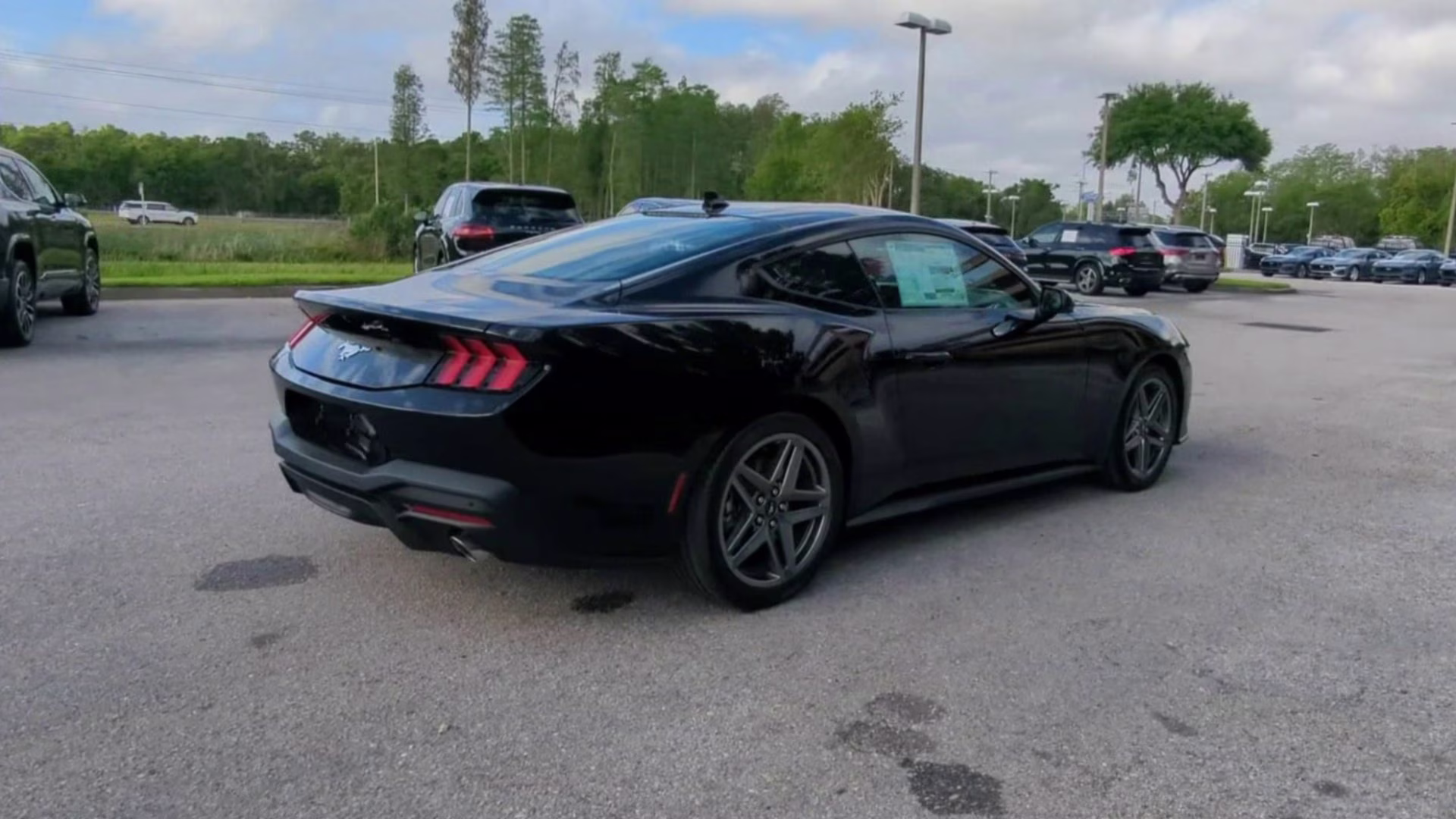 2026 Shadow Black Ford Mustang EcoBoost RWD Coupe