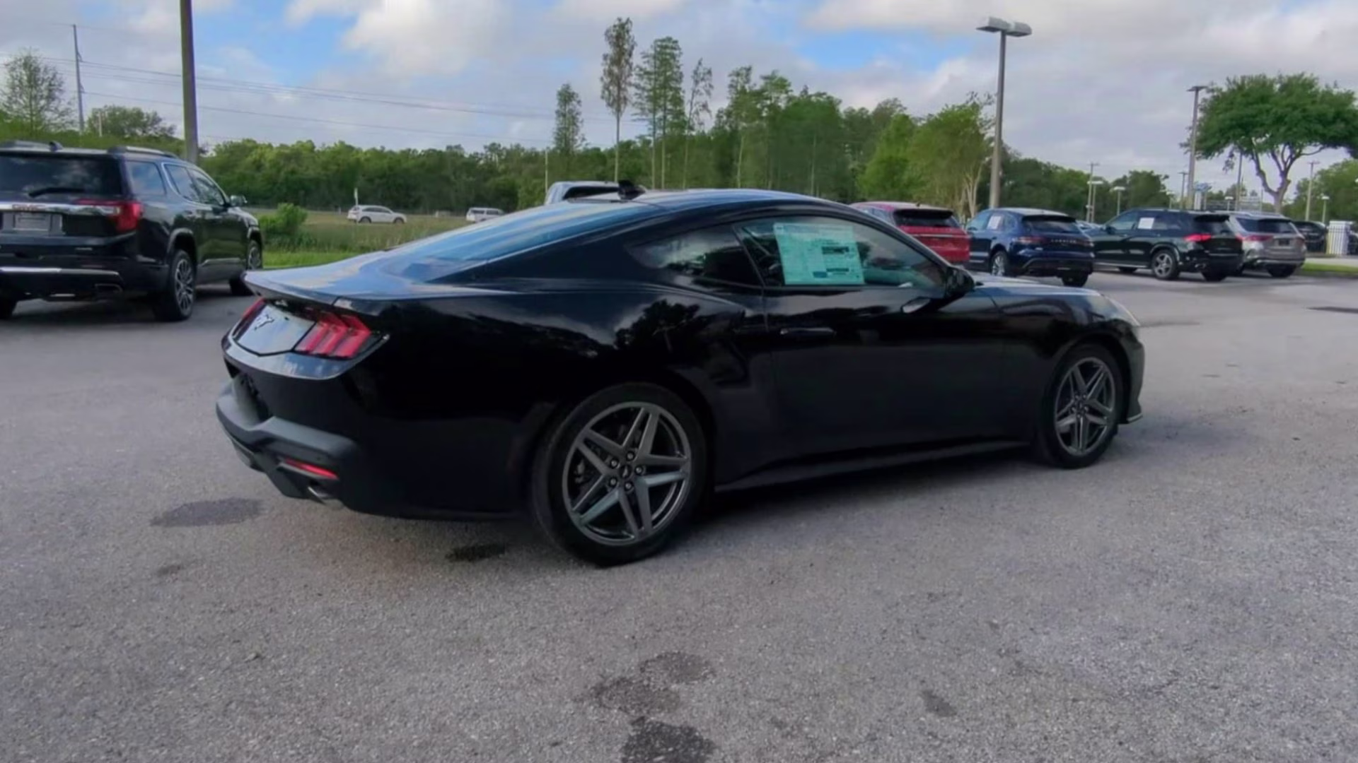 2026 Shadow Black Ford Mustang EcoBoost RWD Coupe