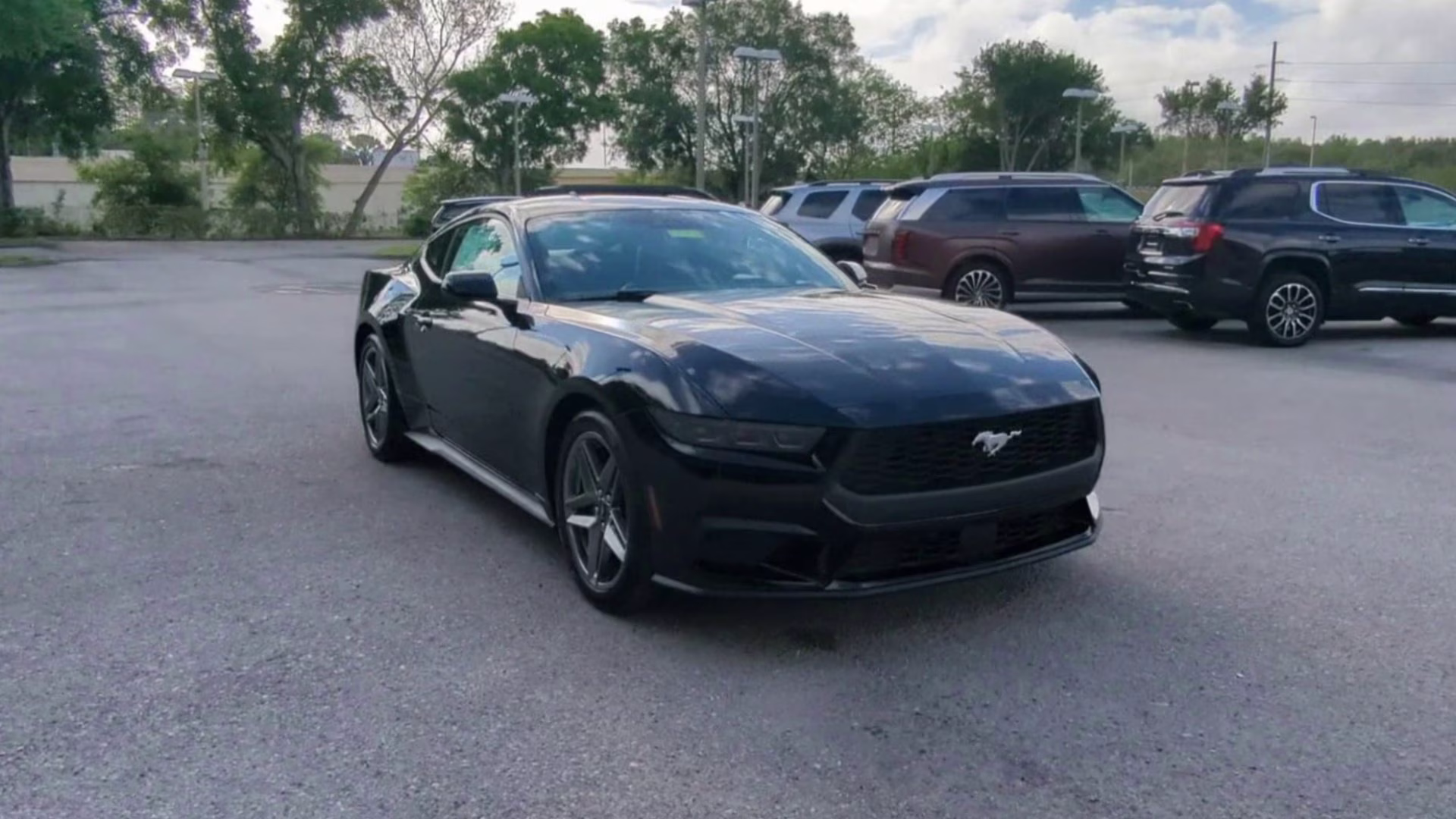 2026 Shadow Black Ford Mustang EcoBoost RWD Coupe