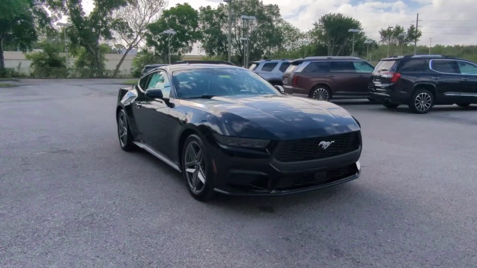 2026 Shadow Black Ford Mustang EcoBoost RWD Coupe