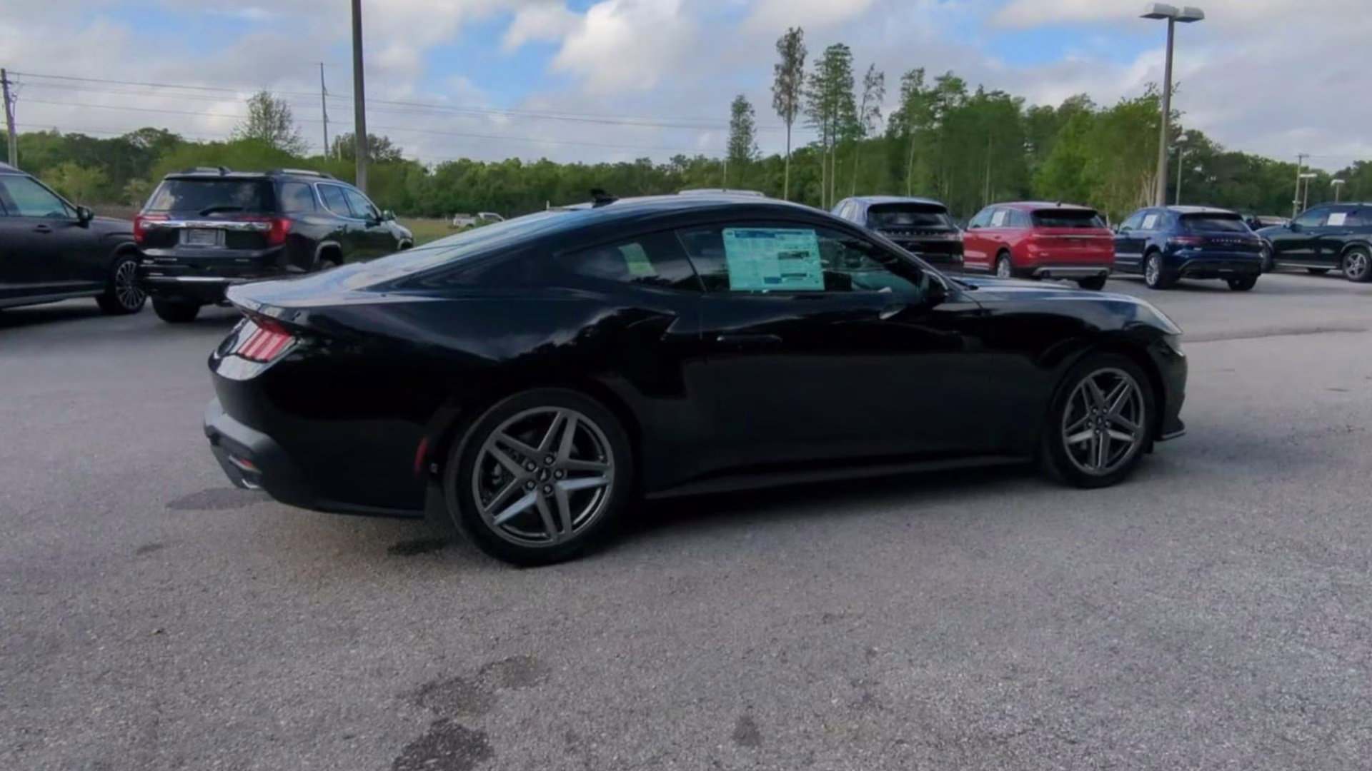 2026 Shadow Black Ford Mustang EcoBoost RWD Coupe