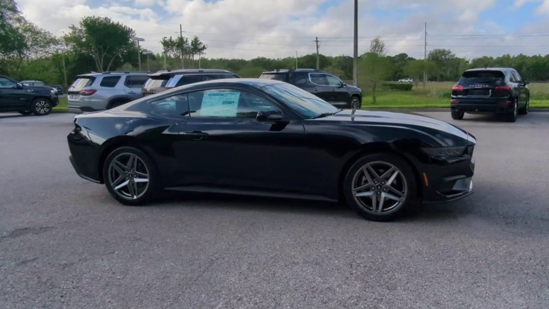 2026 Shadow Black Ford Mustang EcoBoost RWD Coupe