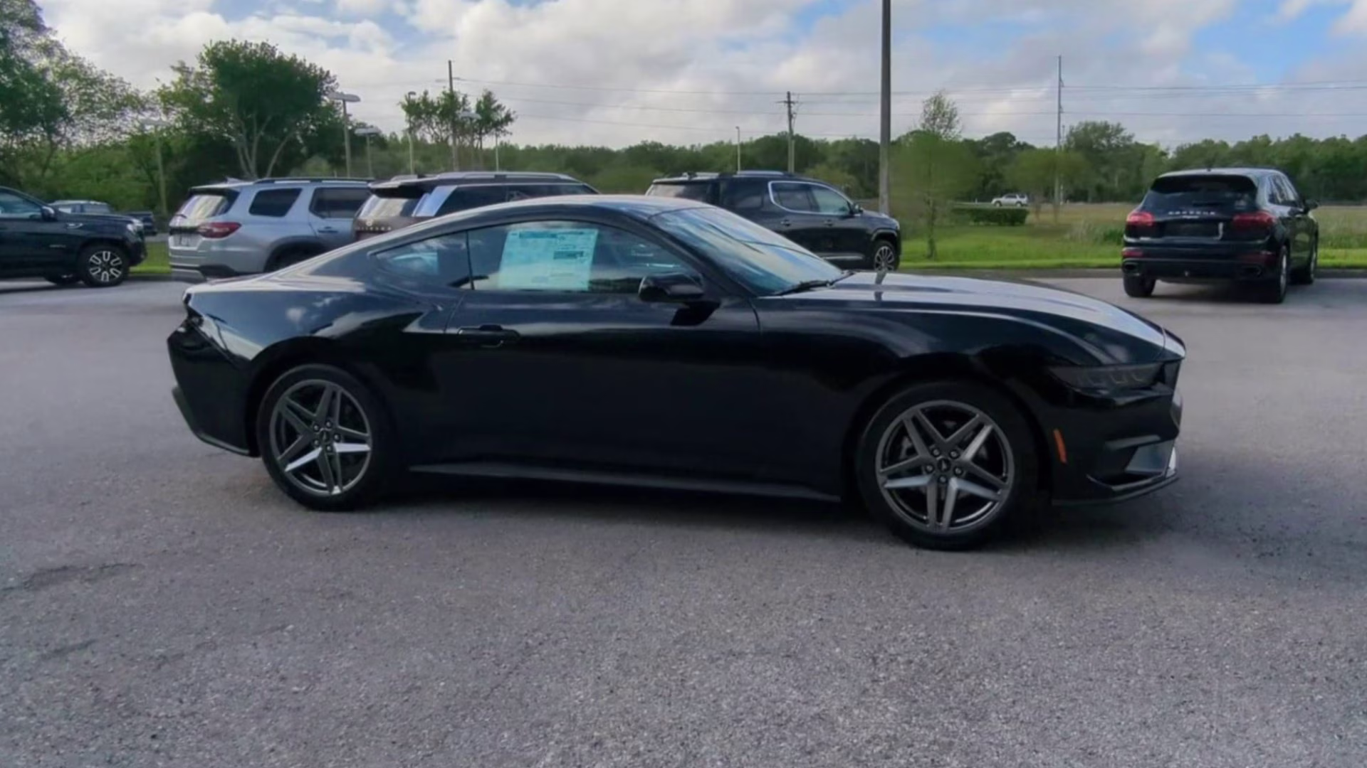 2026 Shadow Black Ford Mustang EcoBoost RWD Coupe