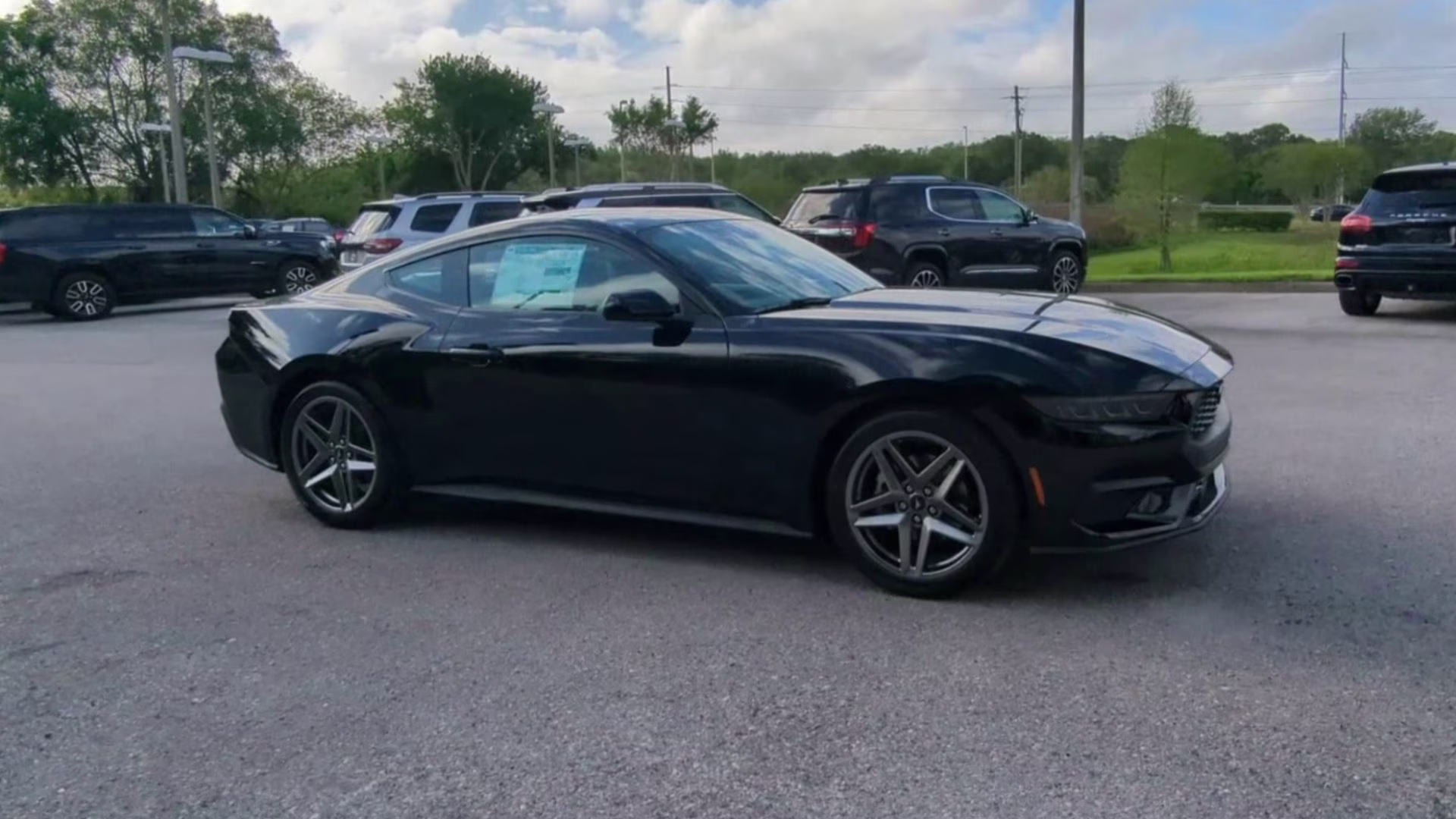 2026 Shadow Black Ford Mustang EcoBoost RWD Coupe