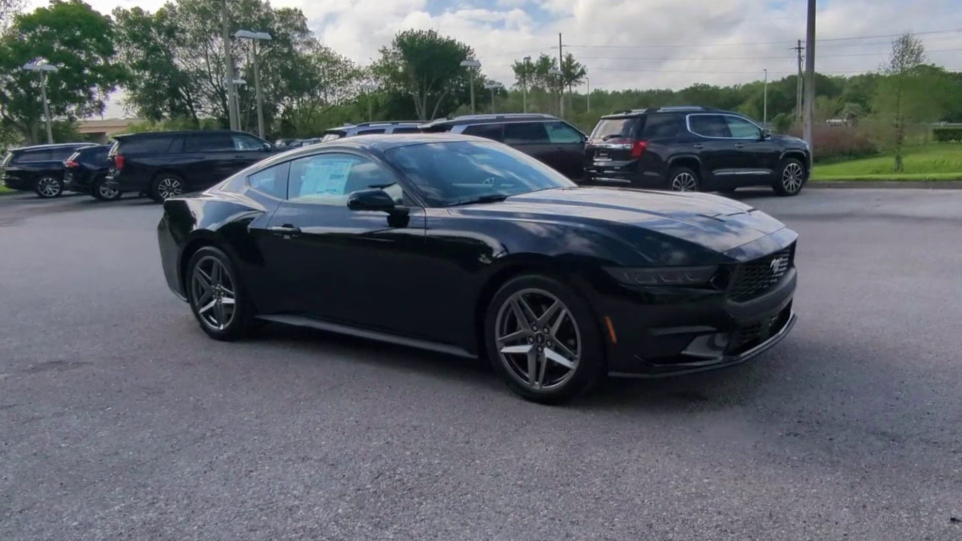 2026 Shadow Black Ford Mustang EcoBoost RWD Coupe