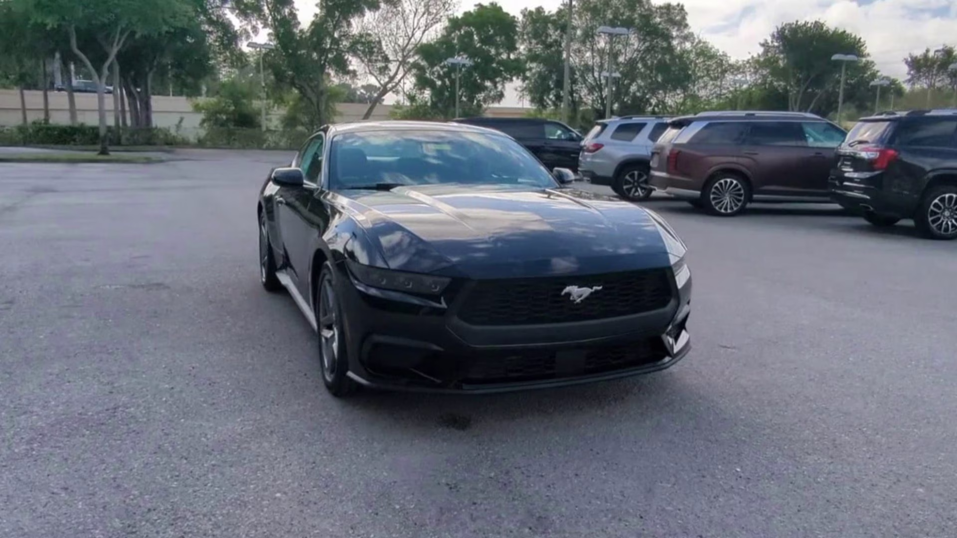 2026 Shadow Black Ford Mustang EcoBoost RWD Coupe