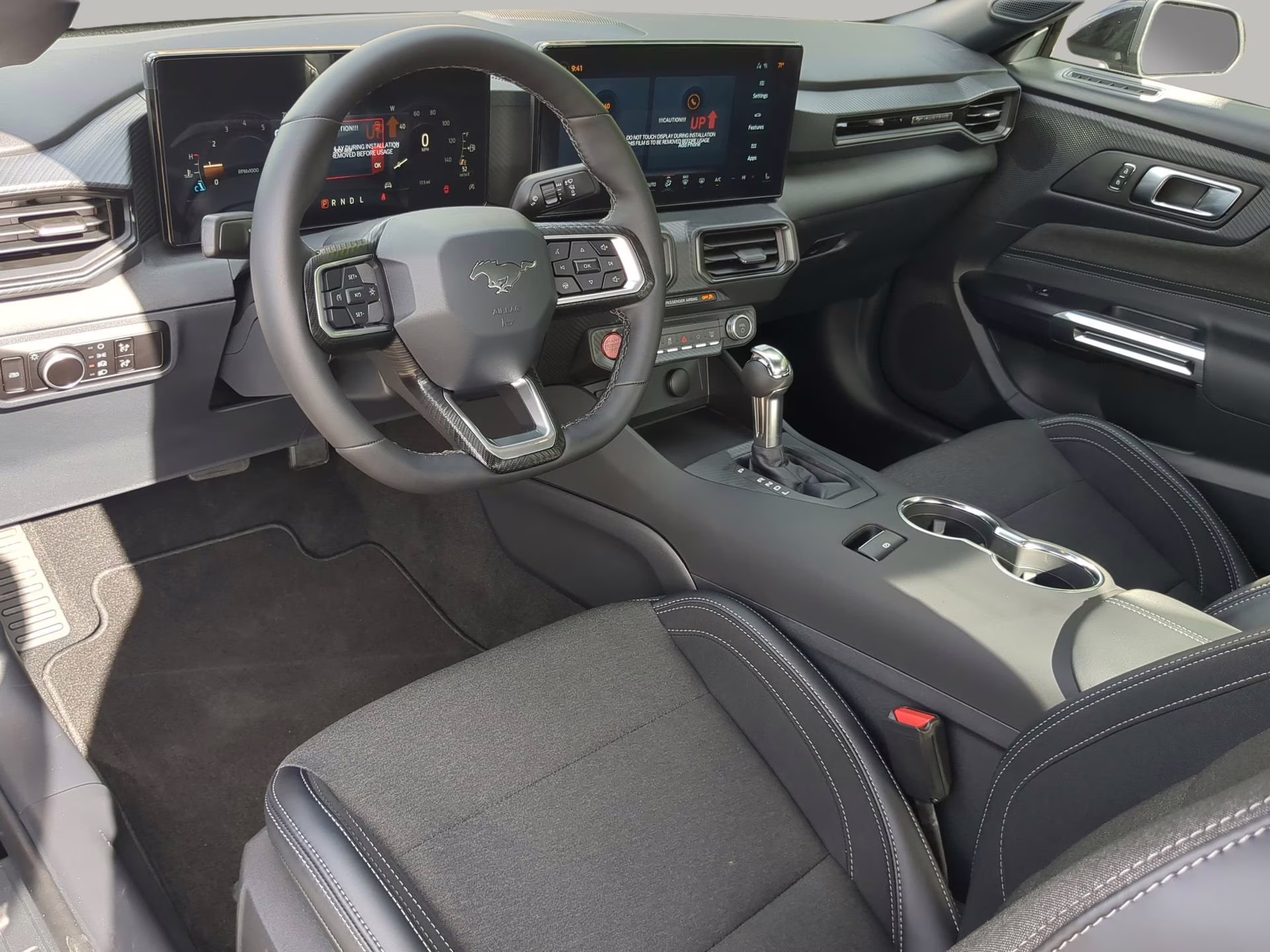 2026 Shadow Black Ford Mustang EcoBoost RWD Coupe