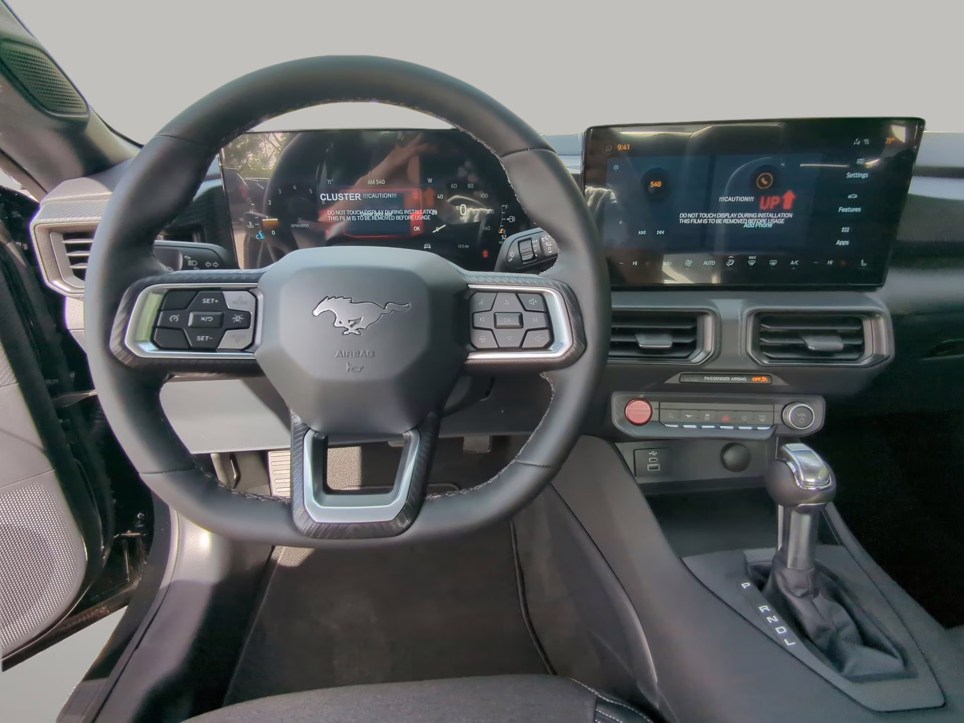 2026 Shadow Black Ford Mustang EcoBoost RWD Coupe