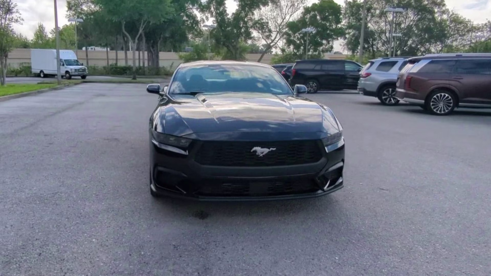 2026 Shadow Black Ford Mustang EcoBoost RWD Coupe