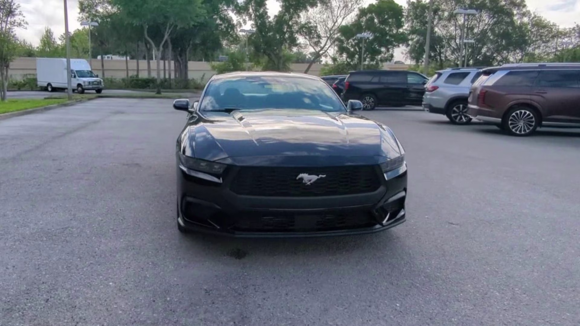 2026 Shadow Black Ford Mustang EcoBoost RWD Coupe