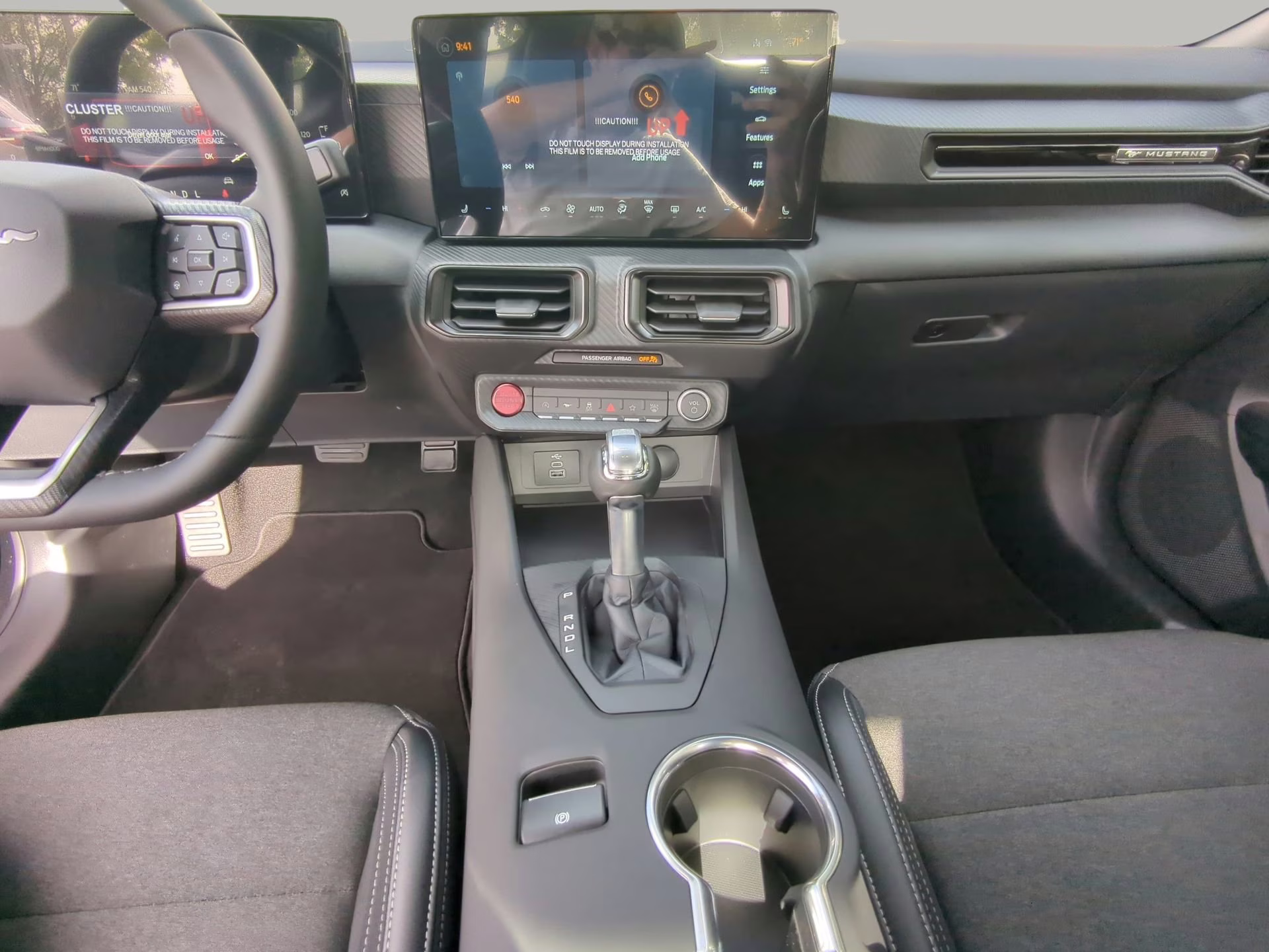 2026 Shadow Black Ford Mustang EcoBoost RWD Coupe