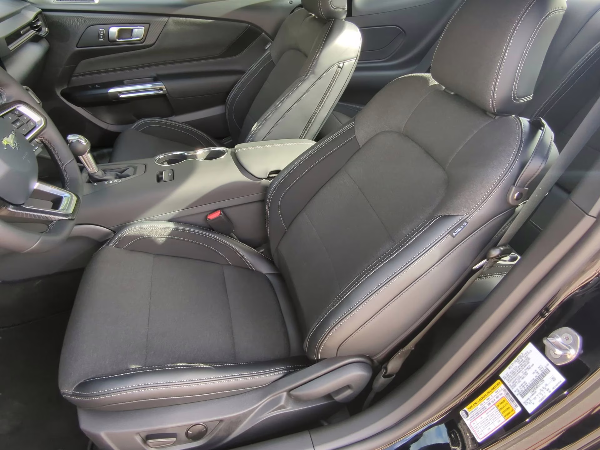 2026 Shadow Black Ford Mustang EcoBoost RWD Coupe