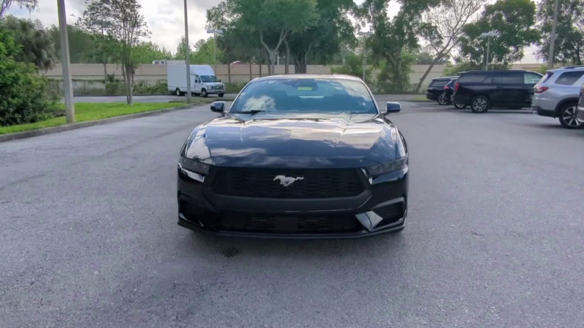 2026 Shadow Black Ford Mustang EcoBoost RWD Coupe