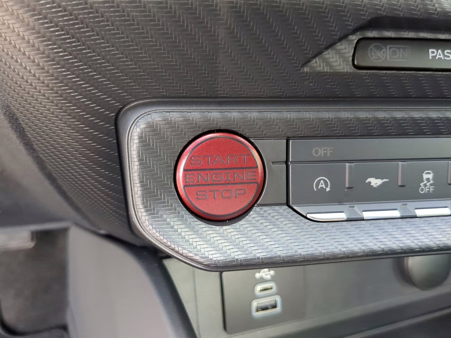 2026 Shadow Black Ford Mustang EcoBoost RWD Coupe