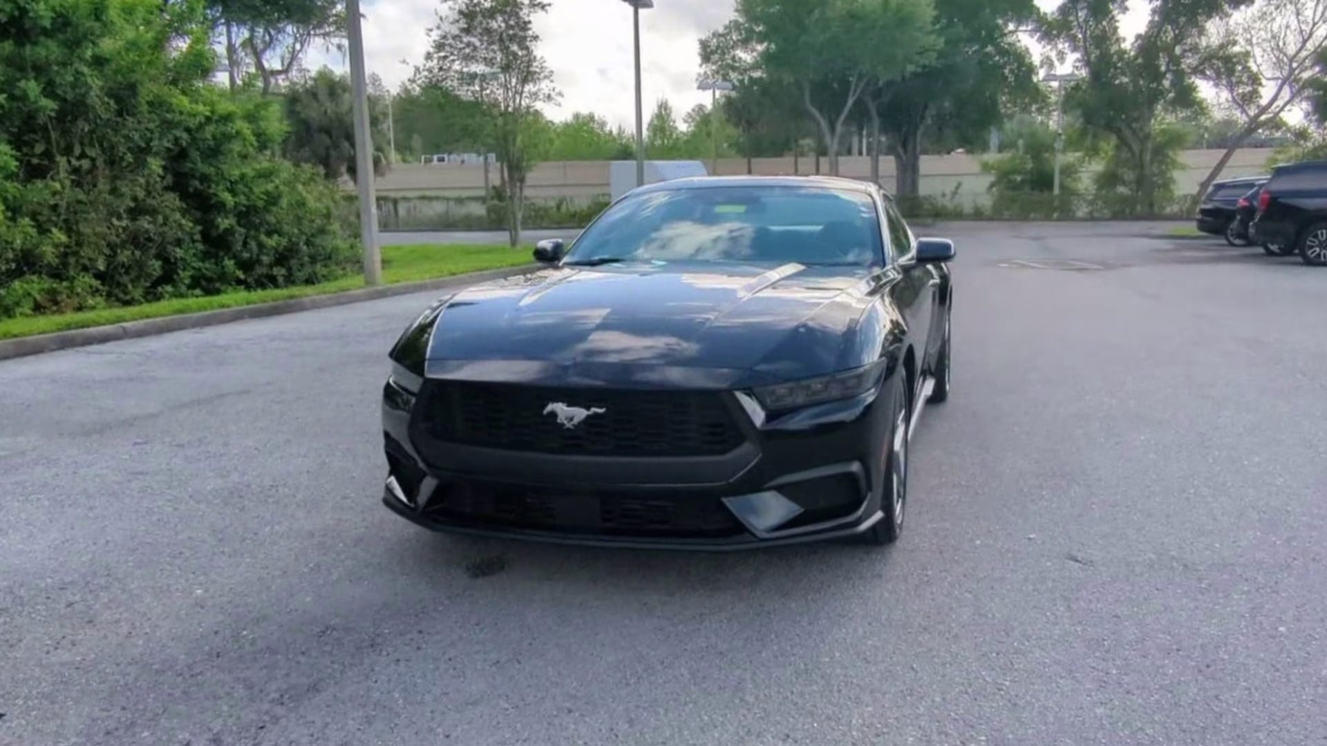 2026 Shadow Black Ford Mustang EcoBoost RWD Coupe