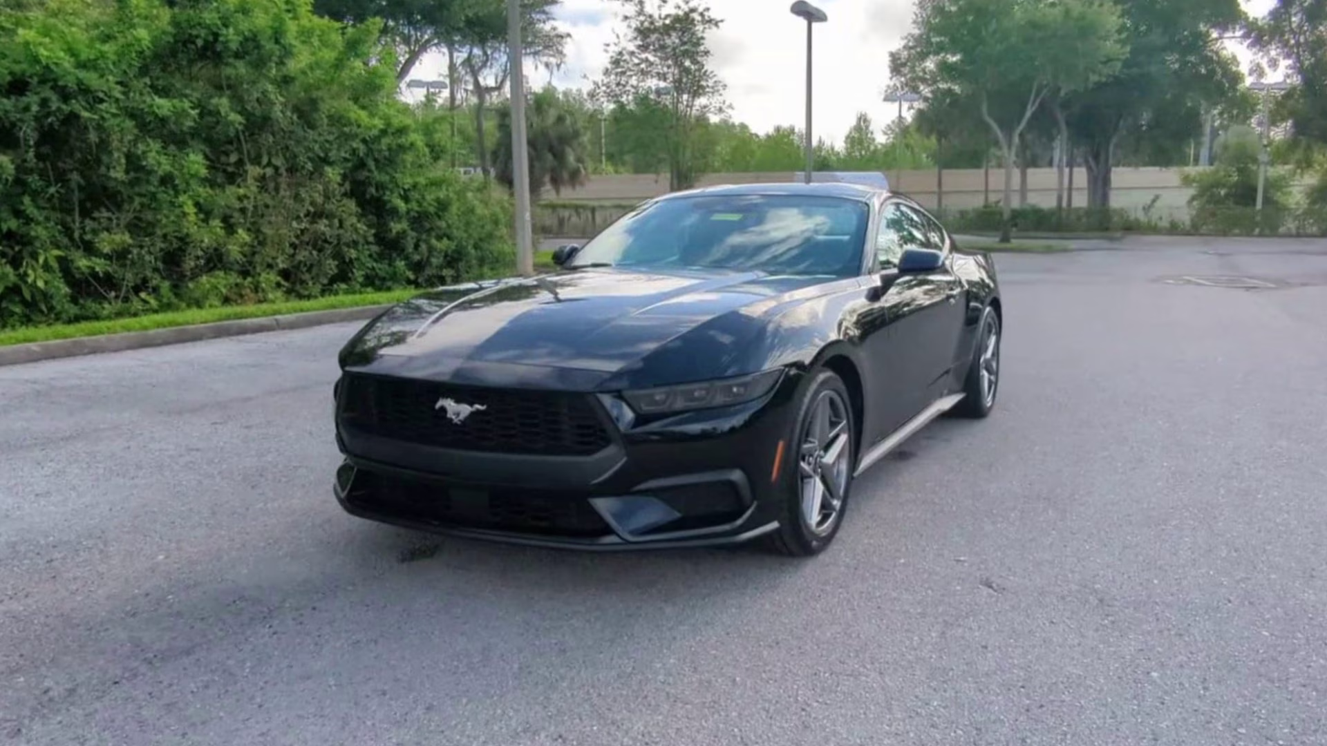 2026 Shadow Black Ford Mustang EcoBoost RWD Coupe