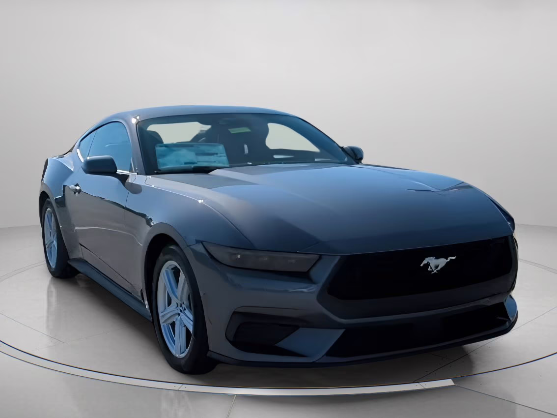 2026 Carbonized Gray Metallic Ford Mustang EcoBoost Premium RWD Coupe
