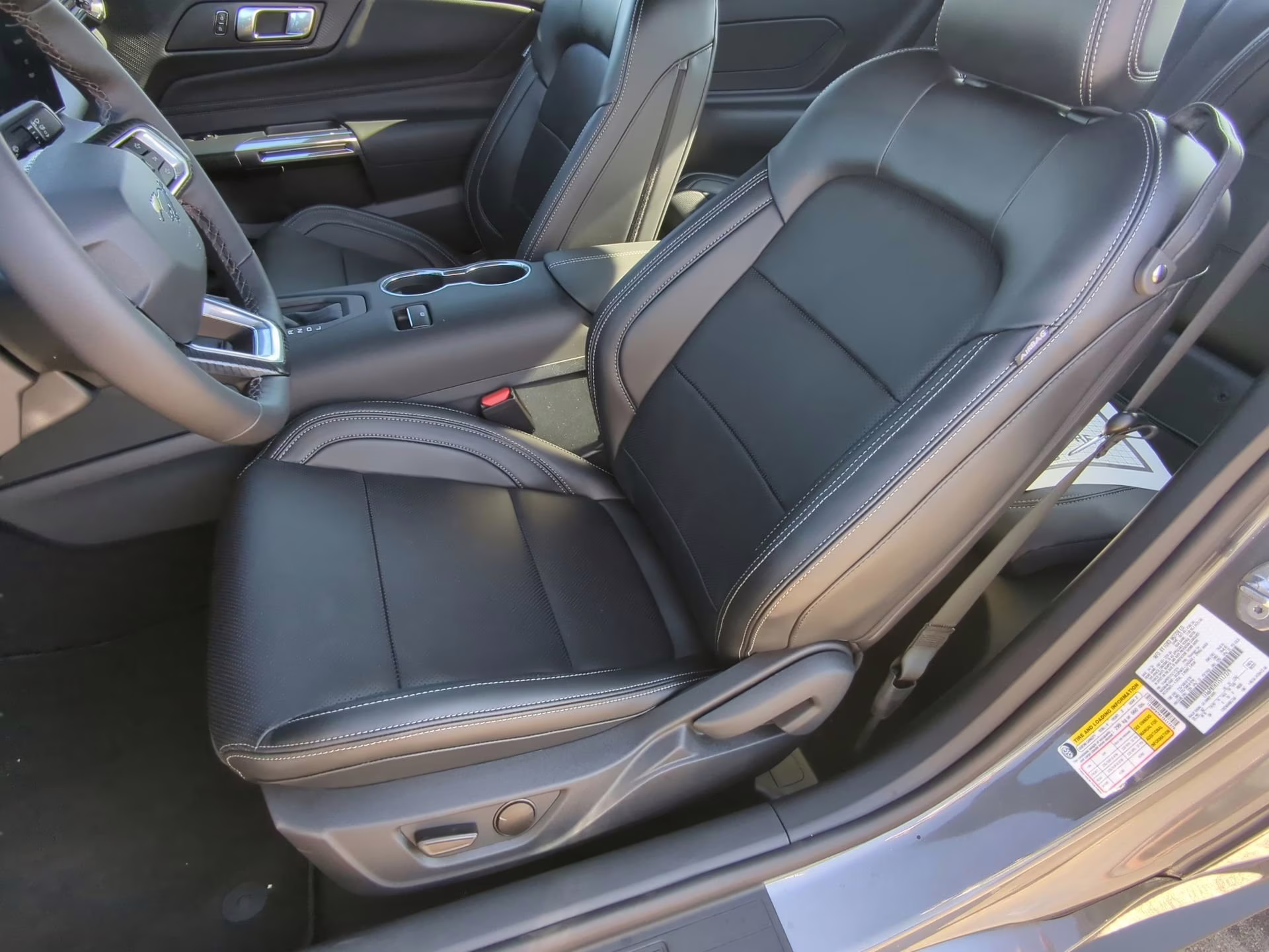2026 Carbonized Gray Metallic Ford Mustang EcoBoost Premium RWD Coupe