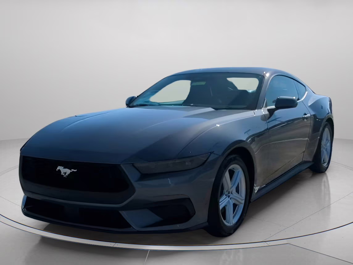 2026 Carbonized Gray Metallic Ford Mustang EcoBoost Premium RWD Coupe