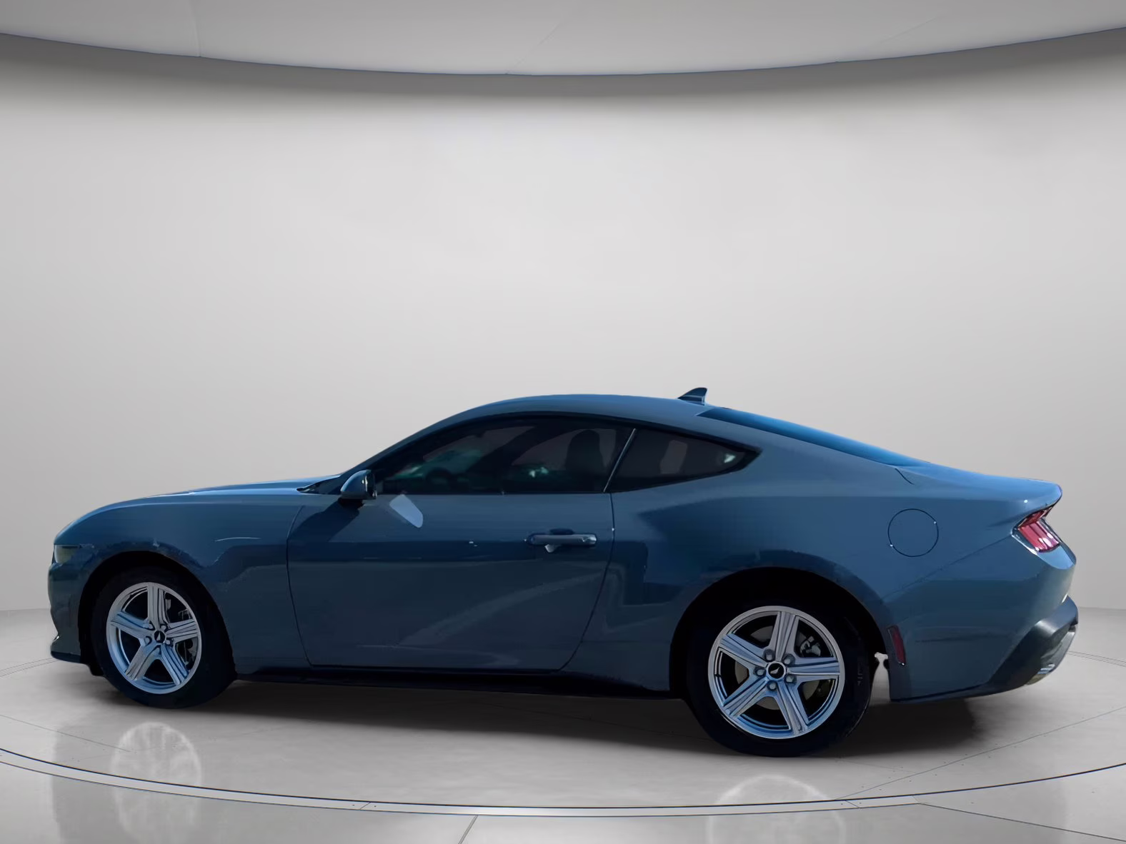2026 Vapor Blue Metallic Ford Mustang EcoBoost Premium RWD Coupe