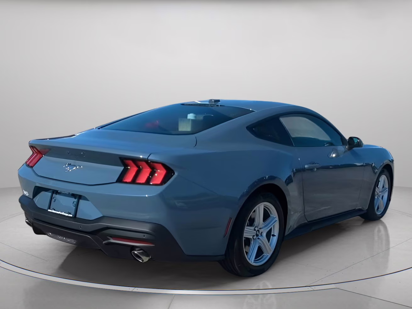 2026 Vapor Blue Metallic Ford Mustang EcoBoost Premium RWD Coupe