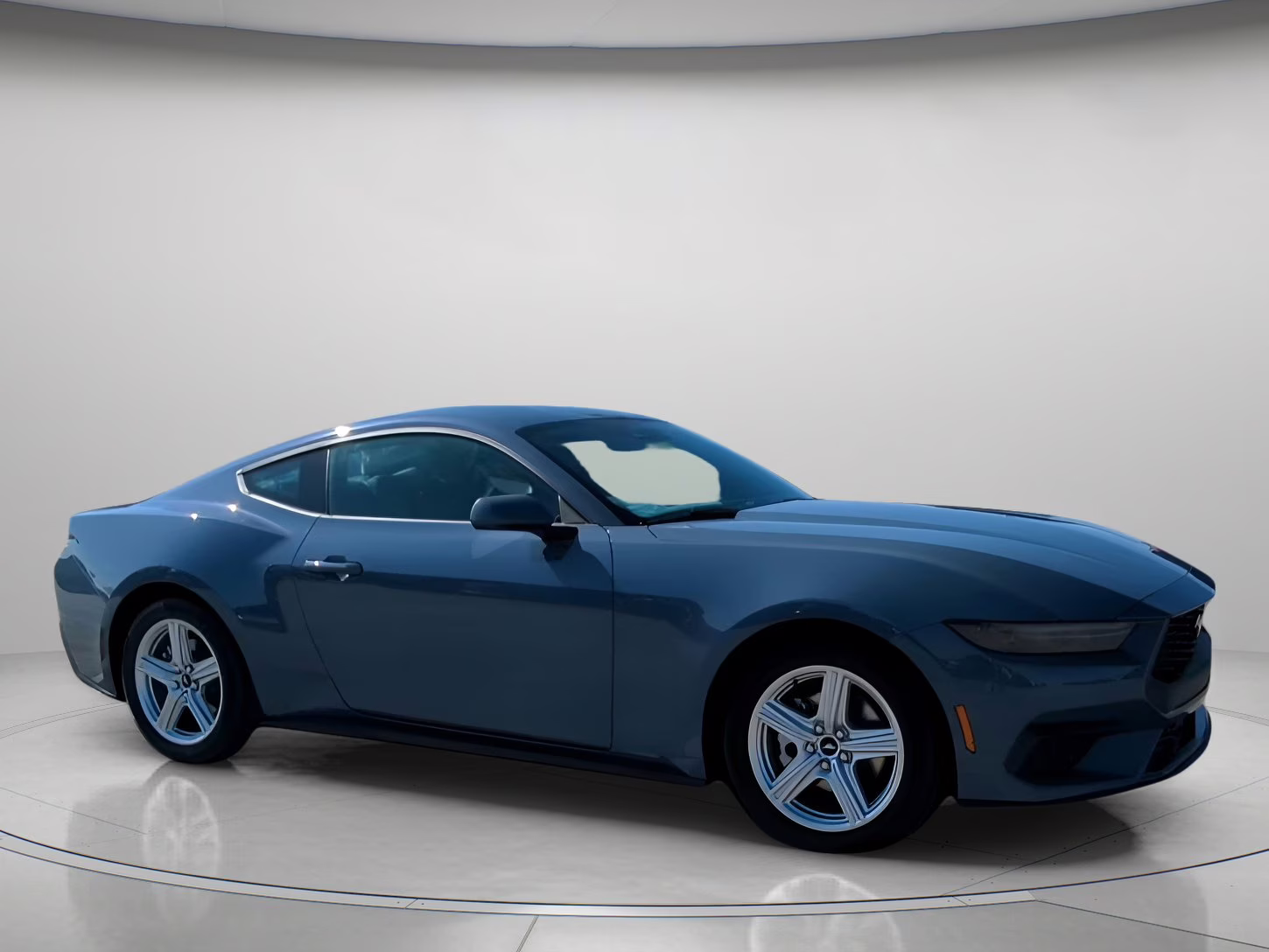 2026 Vapor Blue Metallic Ford Mustang EcoBoost Premium RWD Coupe