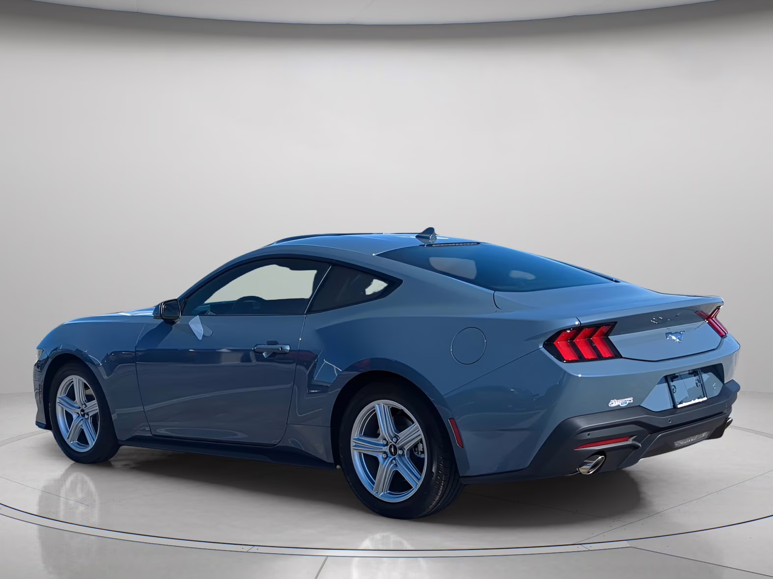 2026 Vapor Blue Metallic Ford Mustang EcoBoost Premium RWD Coupe