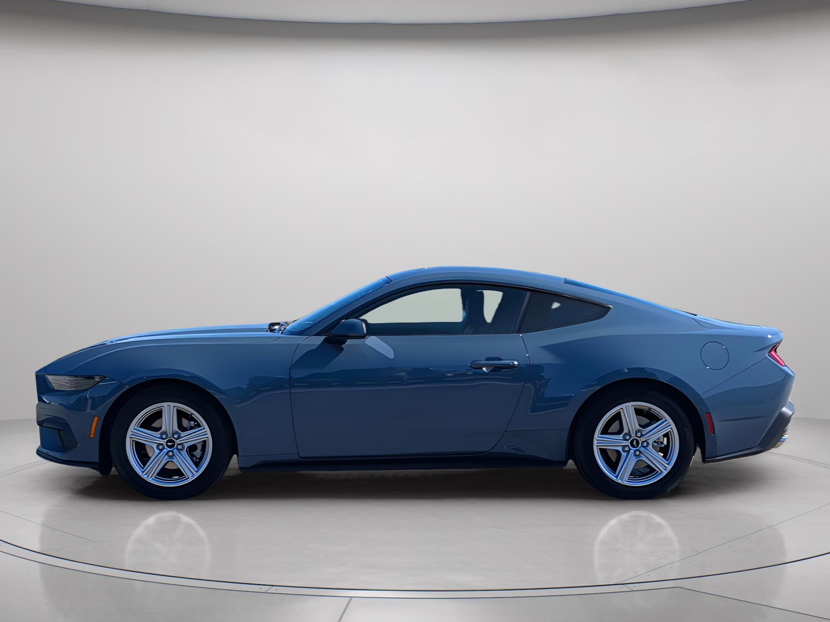 2026 Vapor Blue Metallic Ford Mustang EcoBoost Premium RWD Coupe