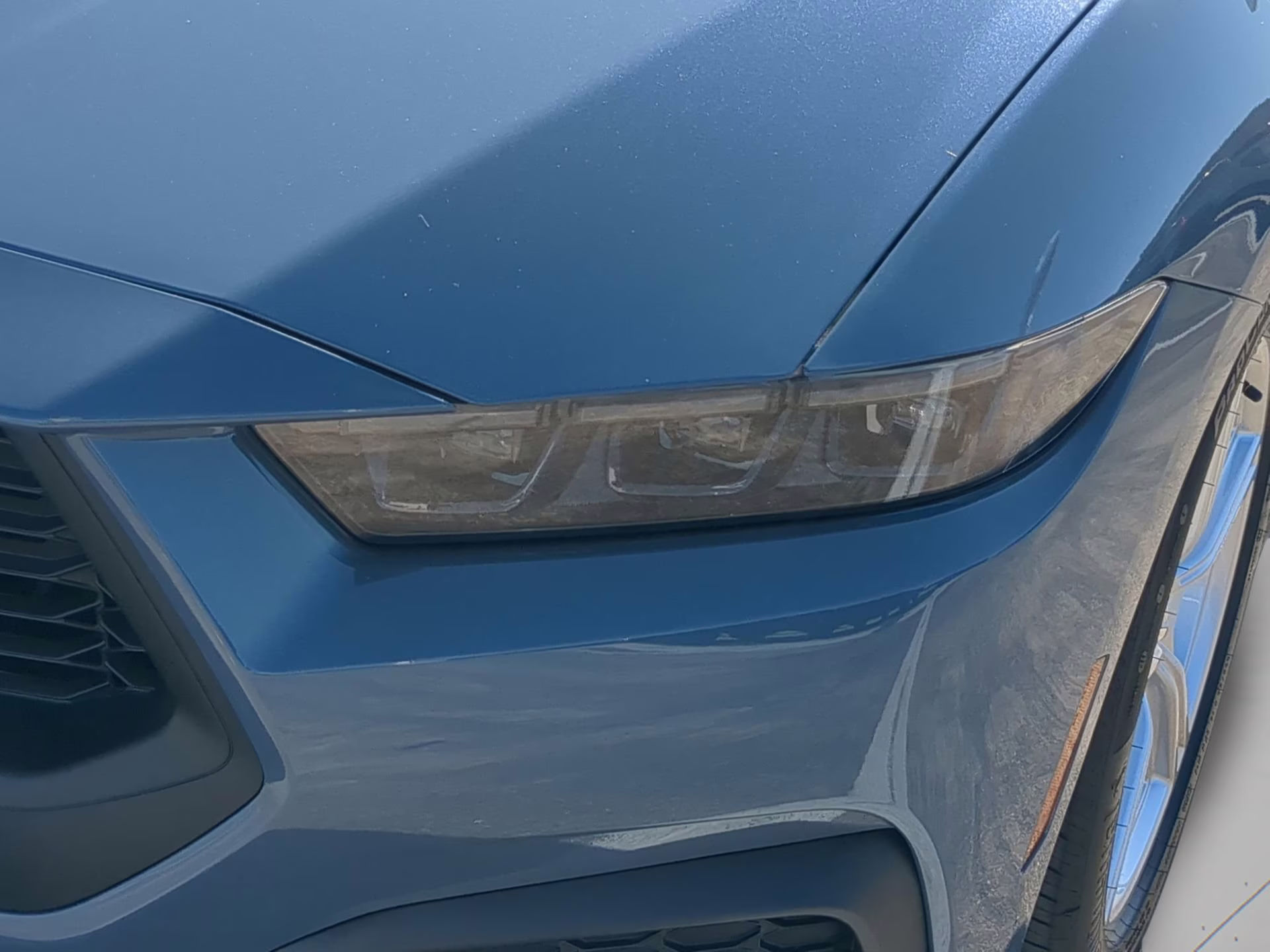 2026 Vapor Blue Metallic Ford Mustang EcoBoost Premium RWD Coupe