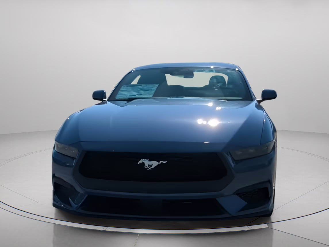 2026 Vapor Blue Metallic Ford Mustang EcoBoost Premium RWD Coupe