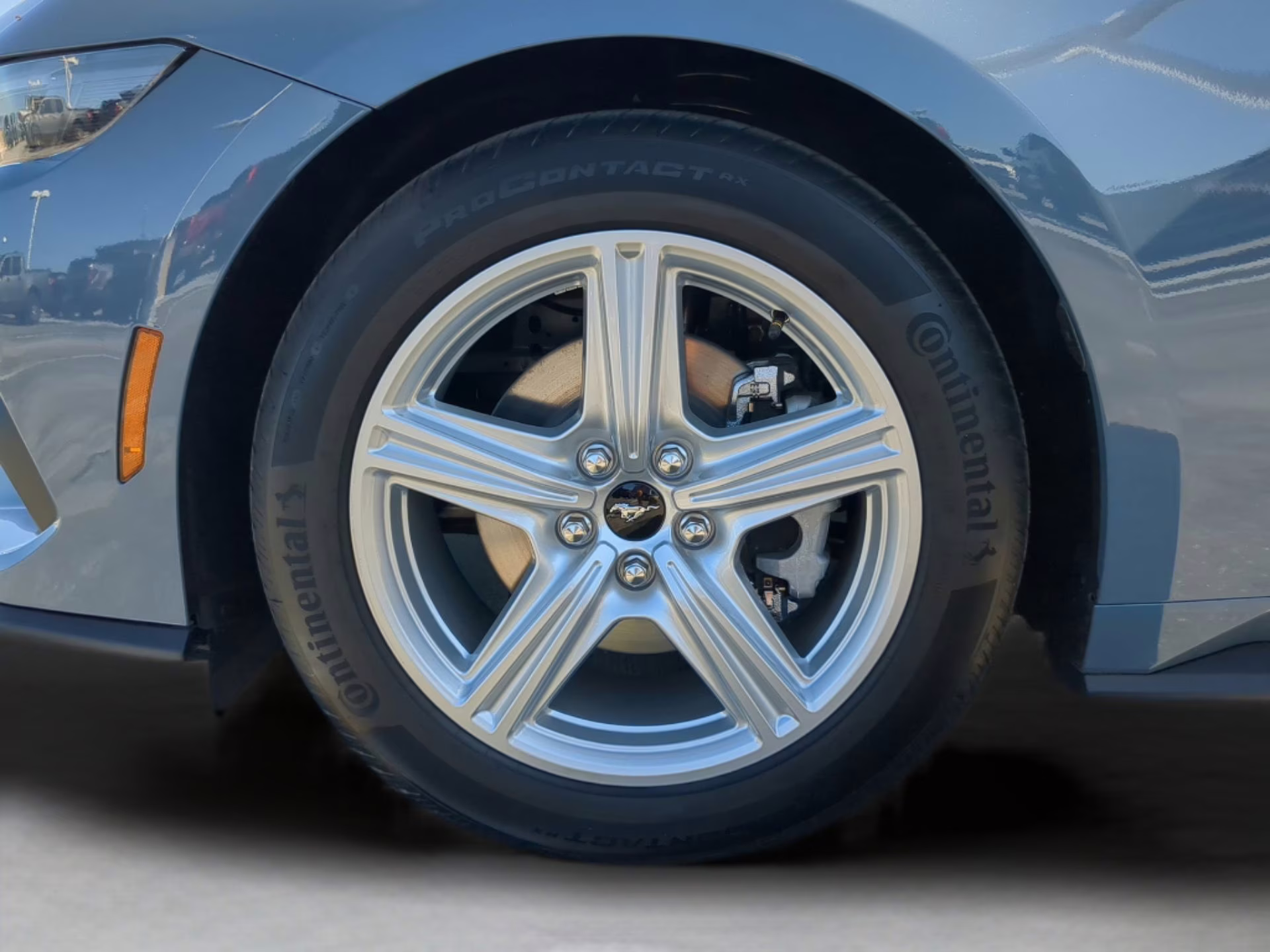 2026 Vapor Blue Metallic Ford Mustang EcoBoost Premium RWD Coupe