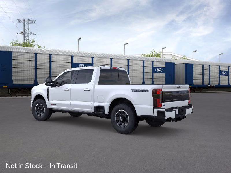 2026 Star White Metallic Tri-Coat Ford Super Duty F-350 SRW Crew Cab Pickup 4X4 Truck