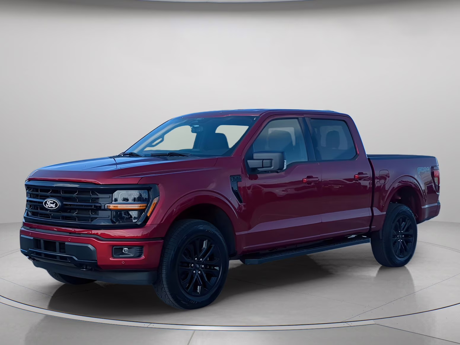 2026 Ruby Red Metallic Tinted Clearcoat Ford F-150 XLT Crew Cab Pickup 4X4 Truck