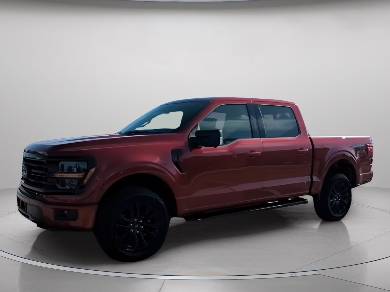 2026 Ruby Red Metallic Tinted Clearcoat Ford F-150 XLT Crew Cab Pickup 4X4 Truck