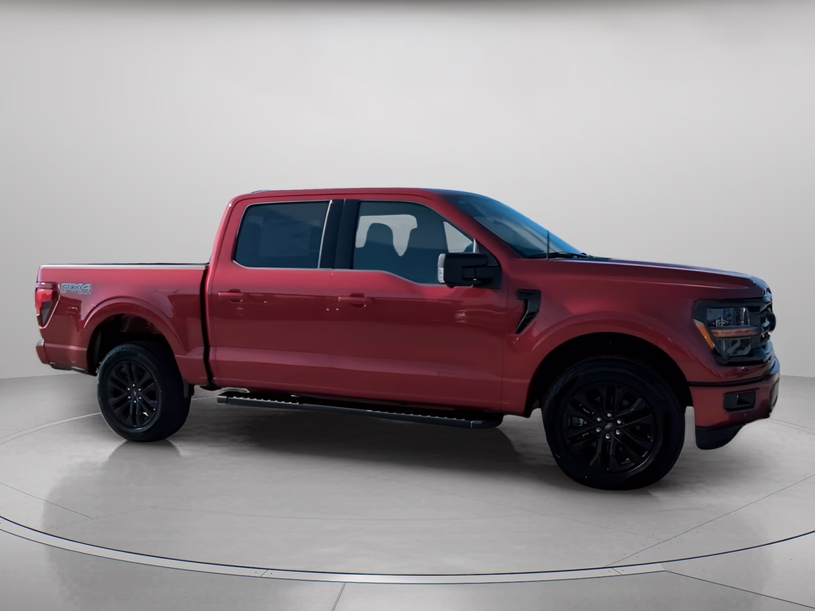 2026 Ruby Red Metallic Tinted Clearcoat Ford F-150 XLT Crew Cab Pickup 4X4 Truck