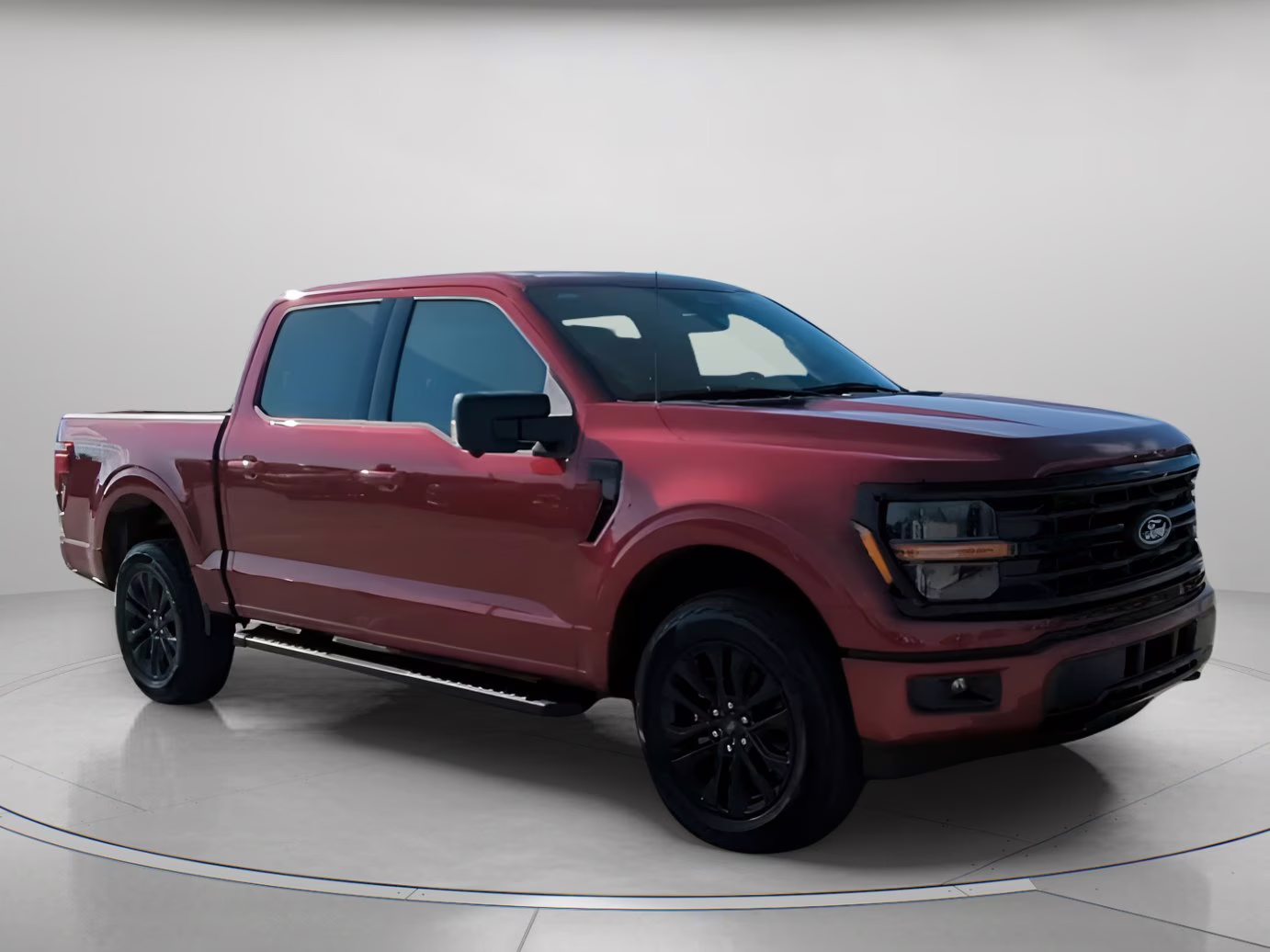 2026 Ruby Red Metallic Tinted Clearcoat Ford F-150 XLT Crew Cab Pickup 4X4 Truck